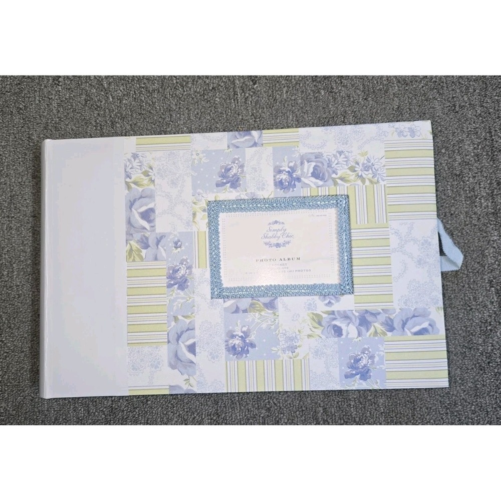 Simply Shabby Chic Floral Photo Album Holds 100 Photos New No.054-25-0342
